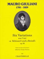 Mauro Giuliani: Six Variations Op. 38: Guitar & Orchestra 0786637153 Book Cover