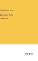 Sämmtliche Werke: Siebenter Band 3382063972 Book Cover