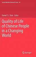 Quality of Life of Chinese People in a Changing World 940070223X Book Cover