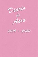 Agenda Scuola 2019 - 2020  - Asia: Mensile - Settimanale - Giornaliera - Settembre 2019 - Agosto 2020 - Obiettivi - Rubrica - Orario Lezioni - Appunti ... e Moderno color Rosa (Italian Edition) 1691237760 Book Cover