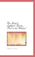 Ben Jonson's Lustspiel 'Every Man in his Humour' 0469201339 Book Cover