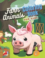 Farm Fun Coloring Adventures: A Vibrant Coloring Book for Kids to Explore the World of the Farm B0C9S7P442 Book Cover