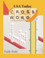 USA Today Crossword Puzzle Books: A Unique Puzzlers' Book with Today's Contemporary Words As Crossword Puzzle Book, complete with solutions Word for adults and kids 1690889977 Book Cover