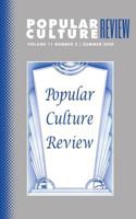 Popular Culture Review: Vol. 11, No. 2, Summer 2000 1633913414 Book Cover