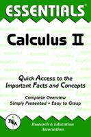 Essentials of Calculus II (Essentials) 0878915788 Book Cover