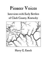 Pioneer Voices 1300423943 Book Cover