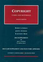 Copyright: Cases and Materials: 2012 Case Supplement and Statutory Appendix 1609301374 Book Cover