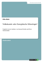 Volkskunde oder Europ�ische Ethnologie? 3640488105 Book Cover
