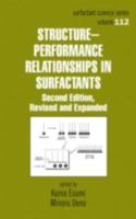 Structure-Performance Relationships in Surfactants, Second Edition (Surfactant Science) 0824740440 Book Cover