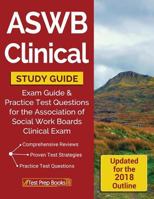 Aswb Clinical Study Guide: Exam Review & Practice Test Questions for the Association of Social Work Boards Clinical Exam 1628453907 Book Cover