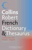 Collins Robert Comprehensive French Dictionary: Volume 1: v. 1 0007254423 Book Cover