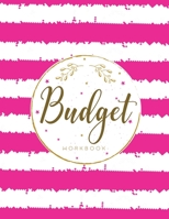 Budget Workbook: 12 Month Budget Planner Book, Financial Planning Journal,Monthly Expense Tracker and Organizer Bill Tracker, Expense Tracker, Home Budget book (Pink Pattern) 1694211282 Book Cover