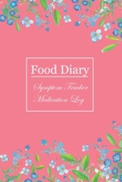 Food Diary and Symptom Log: Beautiful flowers , Daily Food Intake Journal, Symptom Tracker & Medication Log: 6x9 Inches, 101 Pages B0858TPGT9 Book Cover