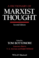A Dictionary of Marxist Thought 067420526X Book Cover