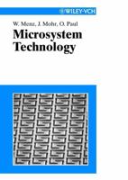 Microsystem Technology 3527296344 Book Cover