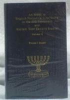An Index to English Periodical Literature on the Old Testament and Ancient Near 0810819848 Book Cover