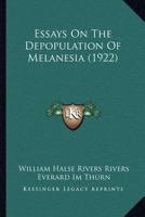 Essays on the Depopulation of Melanesia 1016773625 Book Cover