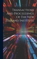 Transactions And Proceedings Of The New Zealand Institute; Volume 23 1022421212 Book Cover