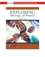 Exploring Marriages and Families [with MyFamilyLab] 0134708202 Book Cover