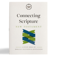 CSB Connecting Scripture New Testament, Hardcover, Black Letter, Single-Column, Expanded Cross-Reference System, Color-Coded Text, Book Introductions, ... Charts, Easy-to-Read Bible Serif Type B0DT8KQK6C Book Cover
