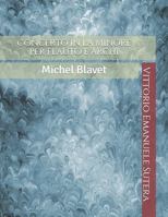 Concerto in la minore per flauto e archi: Michel Blavet (Note senza fine) (Italian Edition) 1686136455 Book Cover