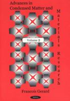 Advances in Condensed Matter and Materials Research, Volume 2 1590331486 Book Cover