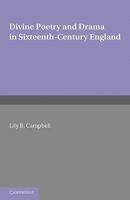 Divine Poetry and Drama in Sixteenth Century 0521137012 Book Cover