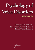 Psychology of Voice Disorders, Second Edition 1635502357 Book Cover