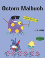 Ostern Malbuch Ab 2 Jahren: 34 Illustration, Malbuch für Kinder, Ostermalbuch für Kinder, Vol 1, 8.5 x 11 Inches (21.59 x 27.94) B08Y5HRQBB Book Cover