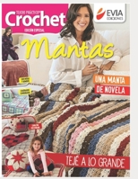 CROCHET MANTAS: tejido práctico (Tejido de Mantas) B08QRZ7LPM Book Cover