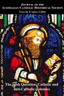 Journal of the Australian Catholic Historical Society. Volume 37 issue 2 1925872238 Book Cover