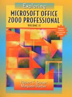 Exploring Microsoft Office Professional 2000 Volume 2 0130111007 Book Cover