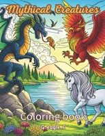 Mythical Creatures: Coloring Book Featuring Unicorns, Phoenixes, and Dragons B0CQRH9QSL Book Cover
