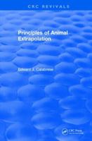 Principles Of Animal Extrapolation 1138505870 Book Cover