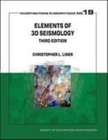 Elements of 3D Seismology 1560803371 Book Cover