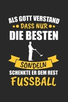 Nur Gott verstand dass nur die besten Sondeln schenkte er dem Rest Fussball: Tischtennis & Tischtennisspieler Notizbuch 6'x9' Punktiert Geschenk f�r Ping Pong & Schmetterhand 1677696265 Book Cover