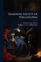 Shakspere Society Of Philadelphia 1024854655 Book Cover