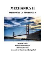 MECHANICS II: MECHANICS OF MATERIALS + 0979258154 Book Cover