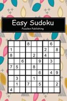 Easy Sudoku: Sudoku Puzzle Game For Beginers With Autumn creative pattern with geometric abstract background cover 179310770X Book Cover