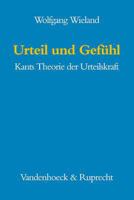Urteil und Gefühl 3525301367 Book Cover