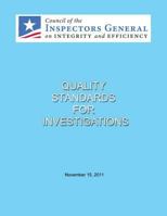 Quality Standards for Investigations 1491030763 Book Cover