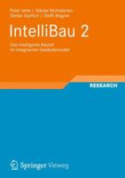 Intellibau 2: Das Intelligente Bauteil Im Integrierten Gebaudemodell 3834824003 Book Cover