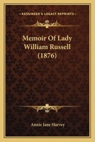 Memoir of Lady William Russell 1376489139 Book Cover
