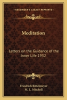 Meditation 0863150659 Book Cover