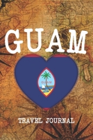 GUAM: 6x9 Travel planner I Road trip planner I Dot grid journal I Travel notebook I Travel diary I Pocket journal I Gift for Backpacker 1673266347 Book Cover