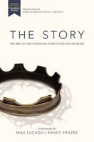 NIV, The Story, Hardcover, Comfort Print: The Bible as One Continuing Story of God and His People 0310458196 Book Cover