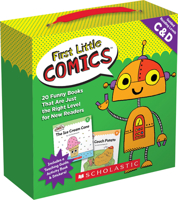 First Little Comics Parent Pack: Levels C & D: 20 Funny Books That Are Just the Right Level for New Readers 1338180274 Book Cover