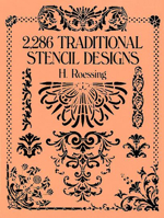 2,286 Traditional Stencil Designs 0486268454 Book Cover
