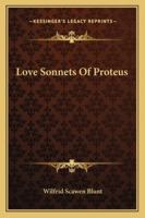 The Love Sonnets of Proteus 1162961546 Book Cover