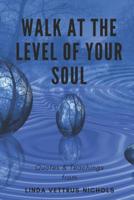 Walk at the Level of Your Soul: Quotes & Teaching from Linda Vettrus-Nichols 1093717602 Book Cover